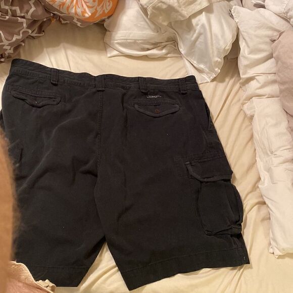 Polo Ralph Lauren Men's Shorts 48 Big Utility Cargo Like New Black - Picture 2 of 7